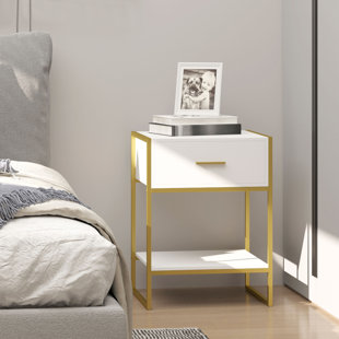 Gold Bedside Tables You'll Love | Wayfair.co.uk